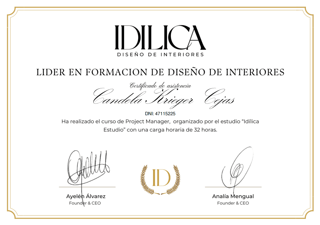 Certificado de Project Manager
